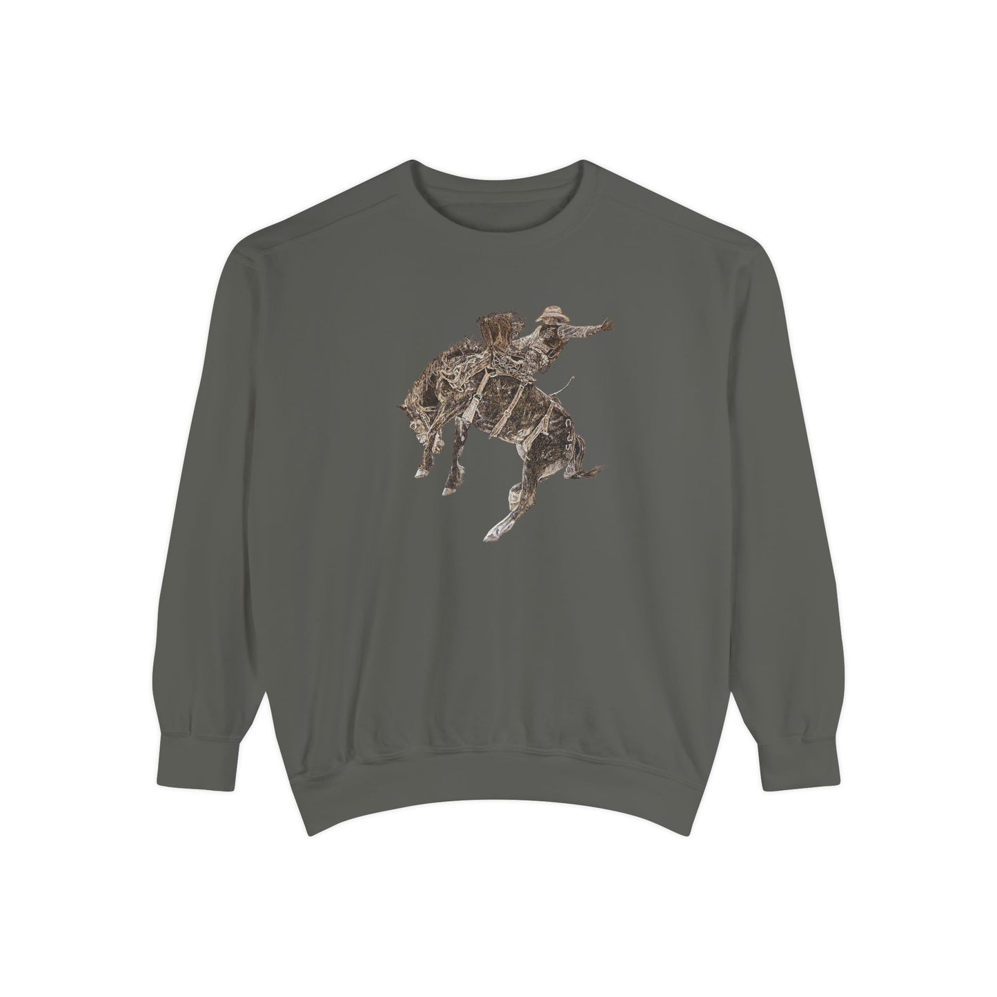 Bronc Buster Unisex Garment-Dyed Sweatshirt