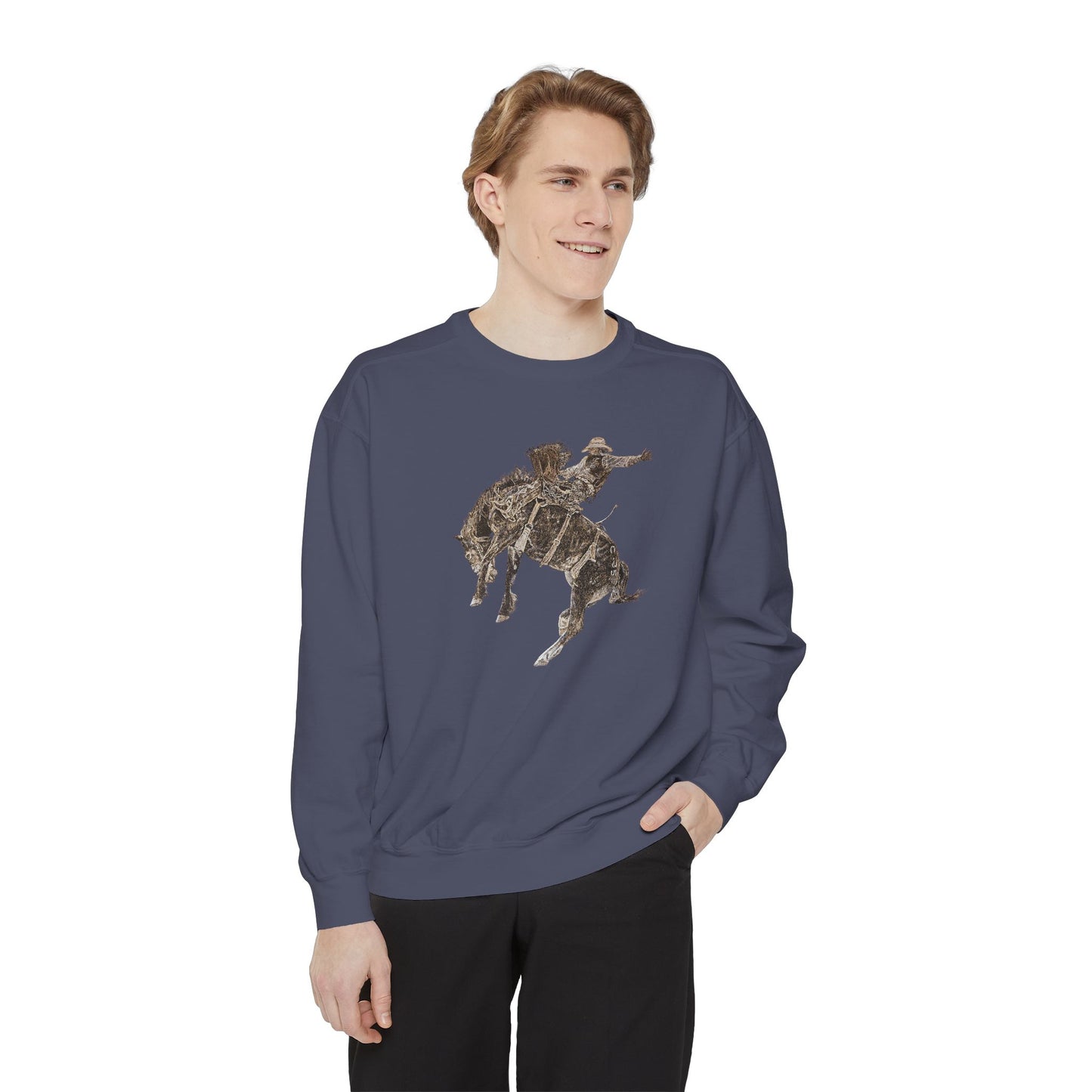 Bronc Buster Unisex Garment-Dyed Sweatshirt