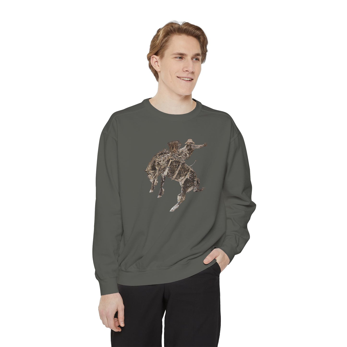 Bronc Buster Unisex Garment-Dyed Sweatshirt