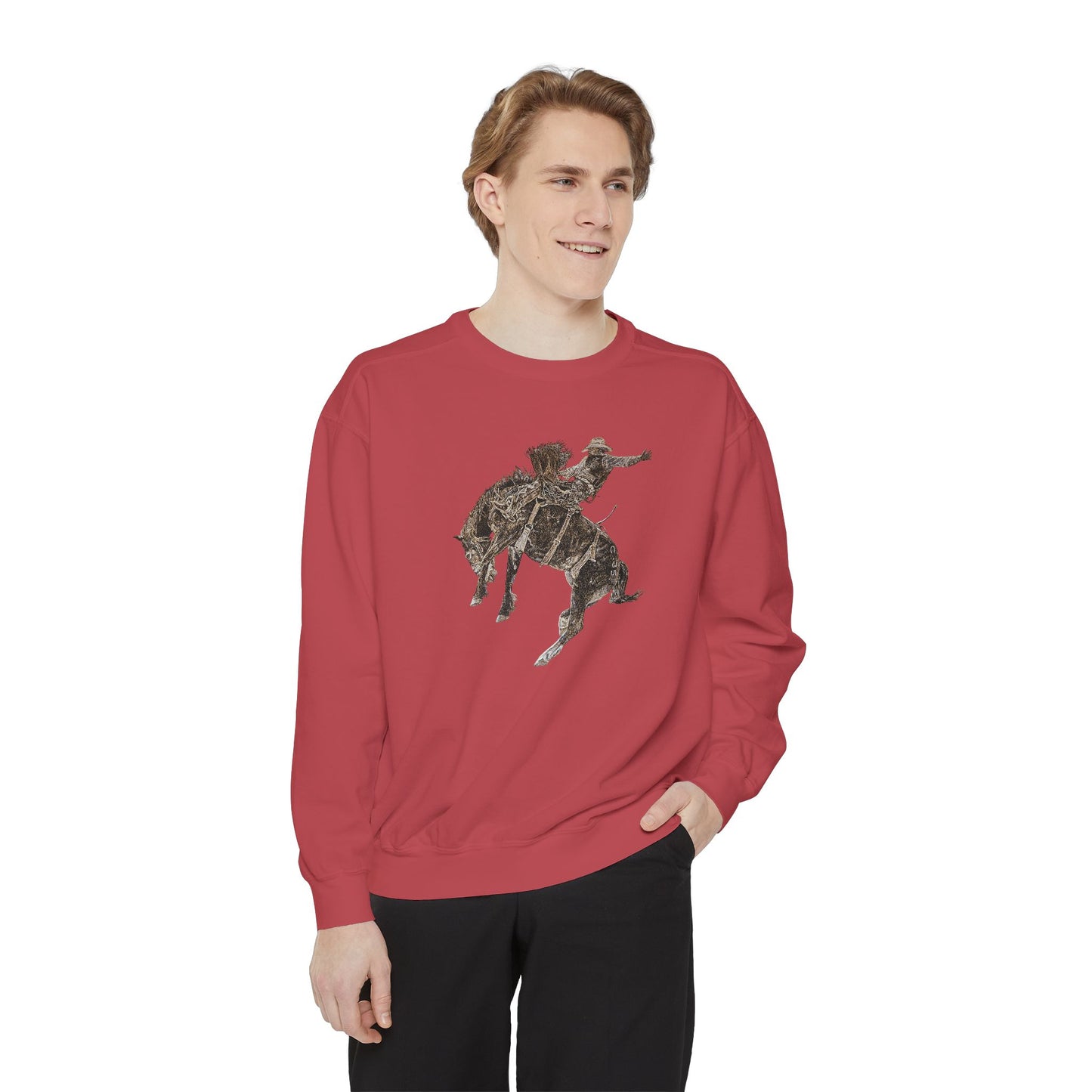 Bronc Buster Unisex Garment-Dyed Sweatshirt