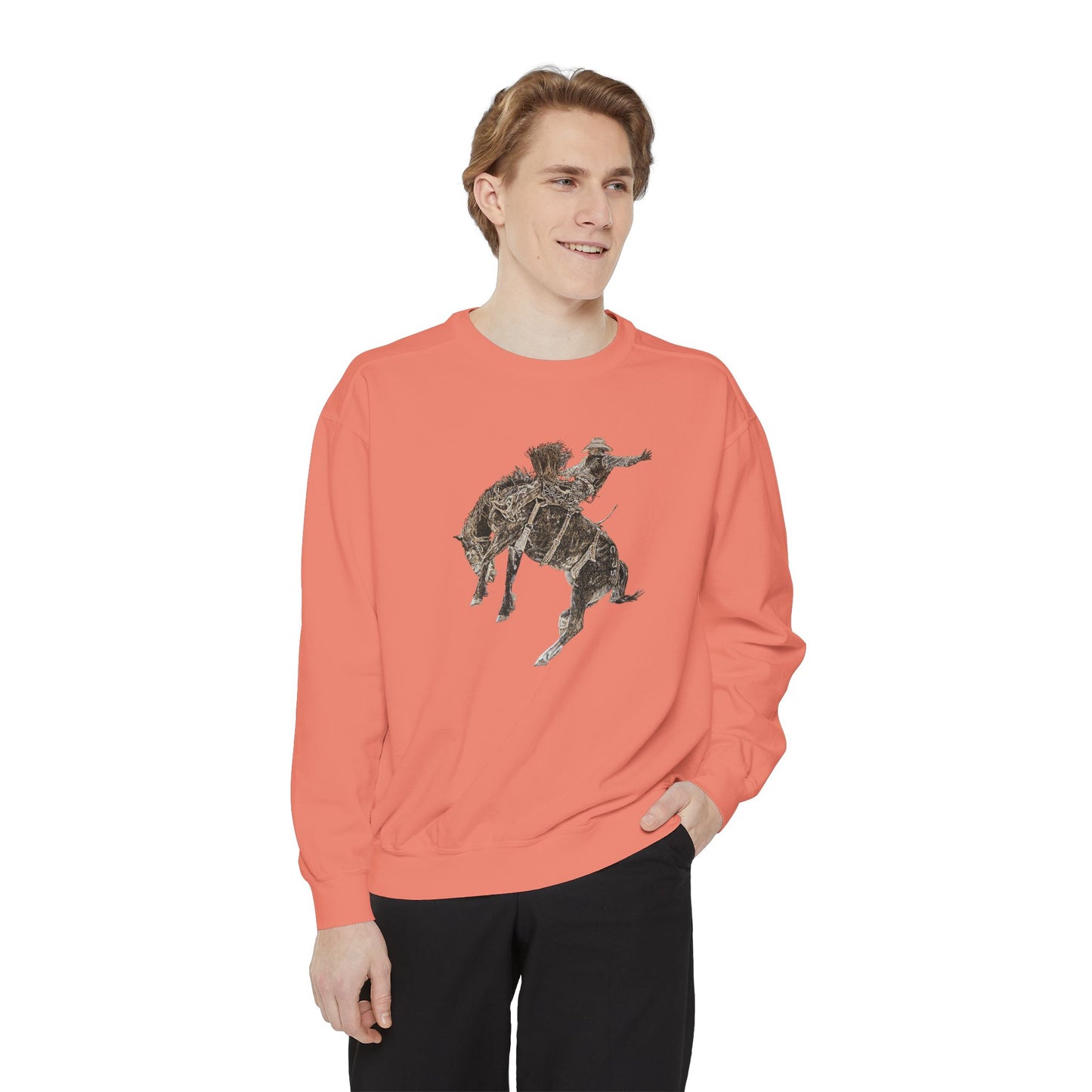 Bronc Buster Unisex Garment-Dyed Sweatshirt
