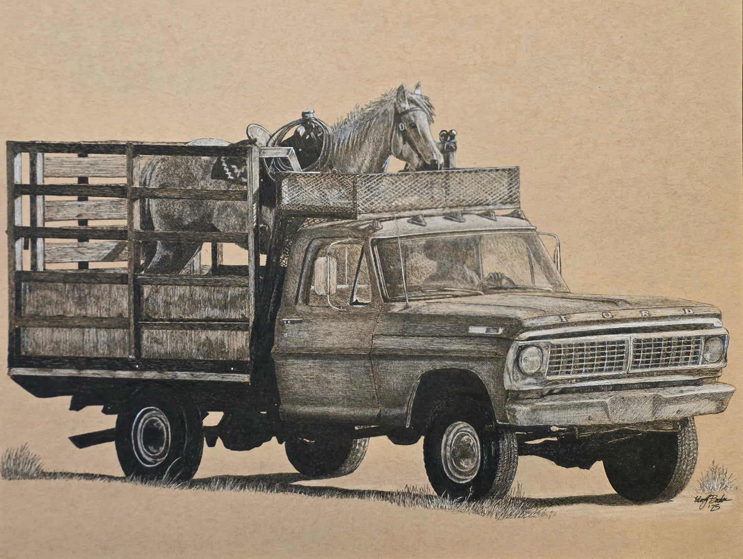 Cowboy Cadillac prints