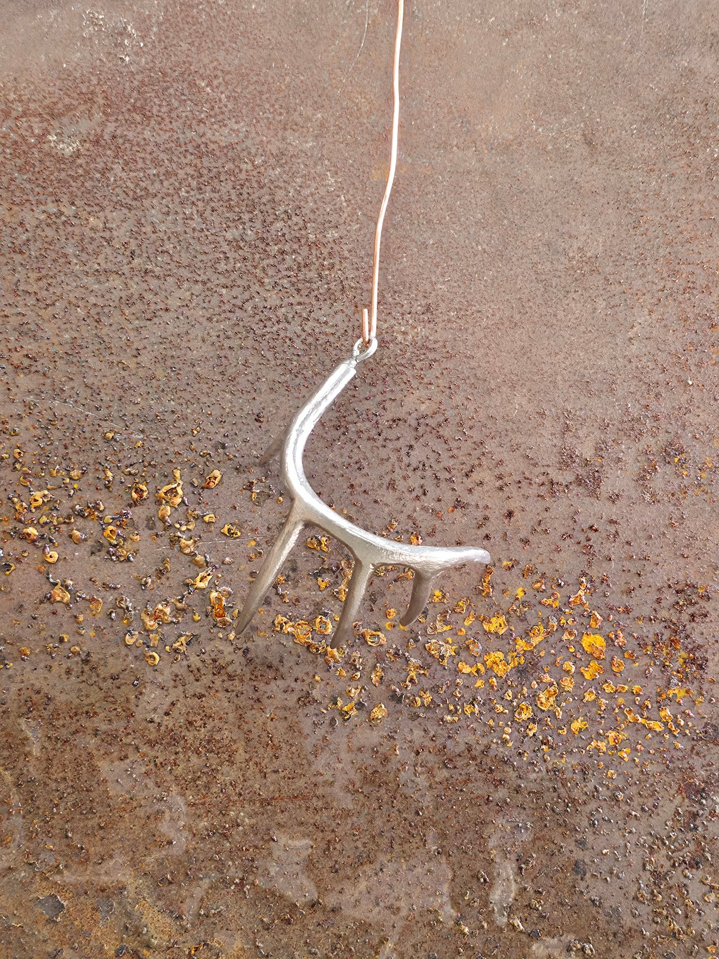 Miniature Whitetail Antler Sculpture